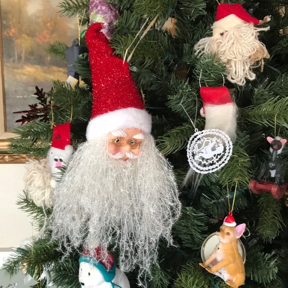 Rare Vintage 14”Large Santa Christmas Ornament - Picture 5 of 8